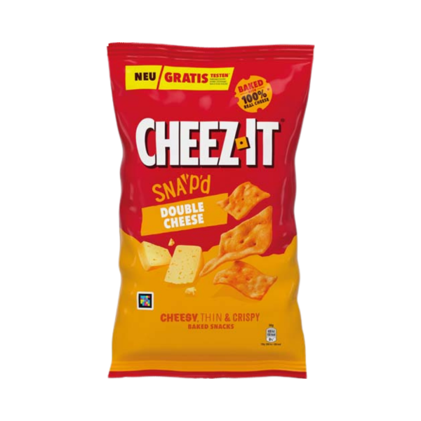 Cheez-It Snap'd Double Cheese 120 Gramm Beutel